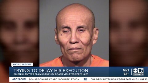 Attorneys for death row inmate Clarence Dixon claim Arizona clemency board makeup is illegal
