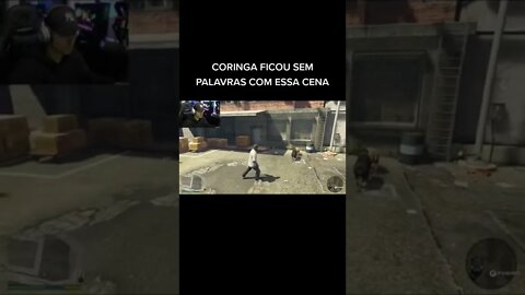 CORINGA FICOU SEM PALAVRAS COM ESSA CENA DO GTA 5 #loudcoringa