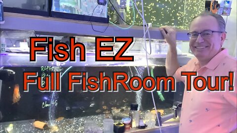 Massive Fish Room Tour of Master Breeder Fish EZ! 1000’s of Babies!!!