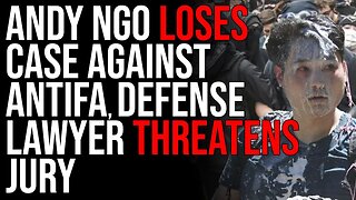 Andy Ngo LOSES Case Against Antifa, Defense Lawyer THREATENS Jury