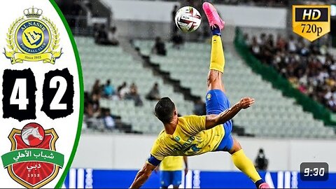 al nassr vs shabab al ahli 4-2 || Ronaldo unstoppable ll All Goals & Extended Highlights | 2023 HD
