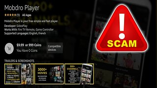 Avoid this Scam IPTV App in the Amazon App Store 🛑