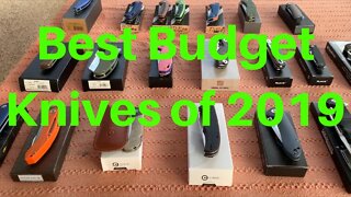 Best Budget knives of 2019 ! Merry Christmas 🎄🎁 !!