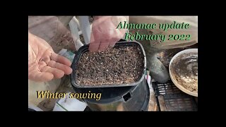 Winter Gardening: 🧅Winter Sowing early root crops🧅 zone 7/8