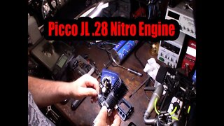Picco JL .28 Nitro Engine Ceramic Bearing Upgrade, Install in Mugen Truggy