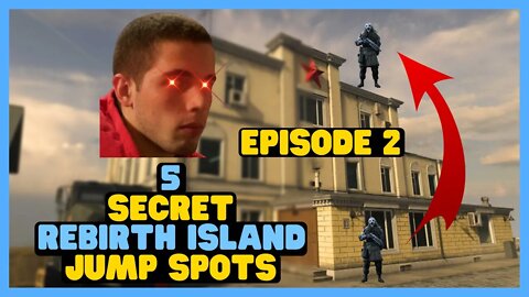 5 Secret Rebirth Island Jump Spots | Warzone Shorts #shorts