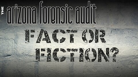 ROARING BACK - Arizona Forensic Audit Fact Or Fiction - Matters Now More Than Ever!