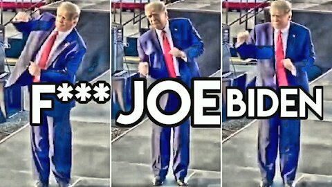 College Football Fans Across Nation Chant "F*** Joe Biden" Donald Trump dances