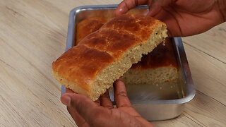 Delicious fluffy bread, simple and very easy