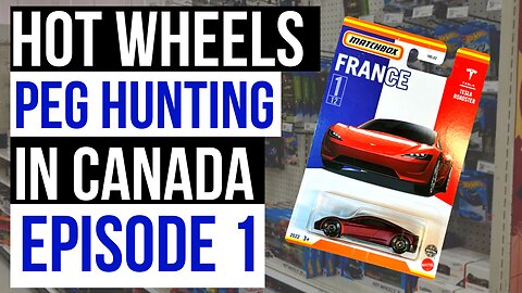 Hot Wheels Peg Hunting in Canada (Episode 1) #peghunting #hotwheels