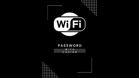 How to Know Wi-Fi Password With Coding II malikammarvideos