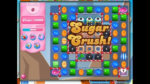 Candy Crush Level 3703 Talkthrough, 15 Moves 0 Boosters