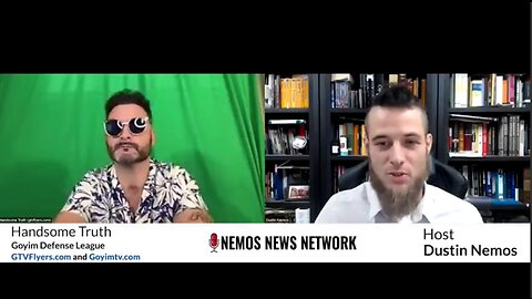 Disinfo Clowns Jon Minadeo Jr. and Dustin Nemos