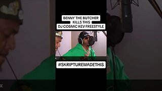 REMIX: BENNY THE BUTCHER Freestyling on DJ COSMIC KEV's SHOW