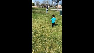 Running at the park. #park #outside #fun #family