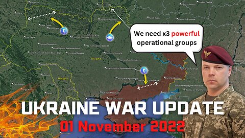 Ukrainian general says Ukraine needs 3 more operational groups | Ukraine's Command & Control hacked?