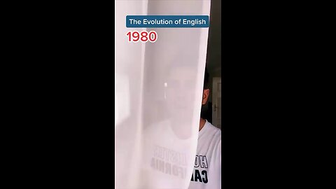 Evolution of English
