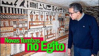 Novas Tumbas Descobertas no Egito | New Tombs Discovered in Egypt | JV Jornalismo Verdade