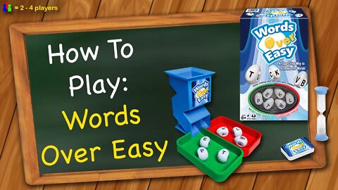 How to play Words Over Easy