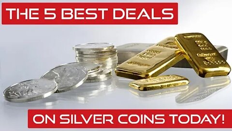 Top 5 silver coins to buy right now! (silver at $19)