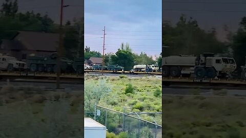 Military Supply Train goes through Arizona! #military