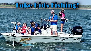 How to Take Kids Fishing and Win!