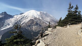 Mesmerizing Majestic Views of Mount Rainier from the Burroughs Mountain Trail! | Washington | 4K