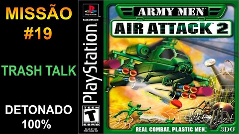 [PS1] - Army Men: Air Attack 2 - [Missão 19 - Trash Talk] - Detonado 100% - 1440p