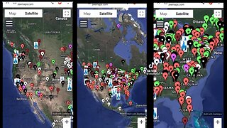 Map of All Food Manufacturing or Processing Plants in the US Burned, Destroyed in Year