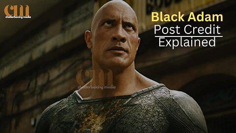 Black Adam Post Credit Scene EXPLAINED!