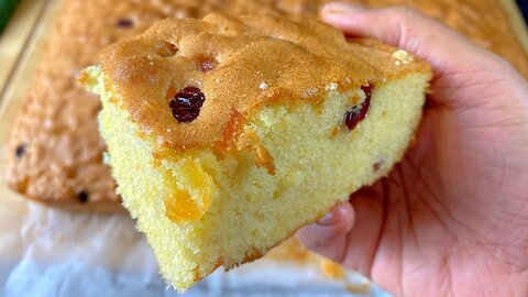 I can't stop making this Cake! Quick and Easy Fruit cake recipe