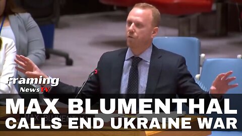 Firm! Max Blumenthal Calls End to Ukraine War
