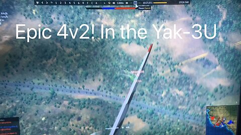 Fun 4v2 In the Yak-3U!| War Thunder