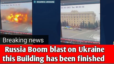 Russian military Bombed the building_breaking news