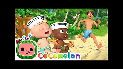 Playdate at the Beach Song | The Sailor Went to Sea | CoComelon Nursery Rhymes & Kids Songs