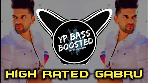 High Rated Gabru (Bass Boosted) Guru Randhawa | latest punjabi bass boosted song 2022