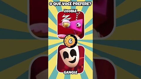 O QUE VOCÊ PREFERE? |🎈 O INCRÍVEL CIRCO DIGITAL 🎩| #quiz