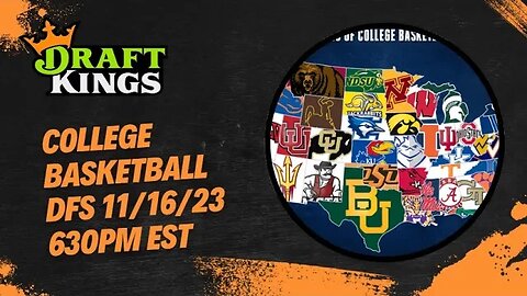 Dreams Top Picks College Basketball DFS 11/16/23 Daily Fantasy Sports Strategy DraftKings