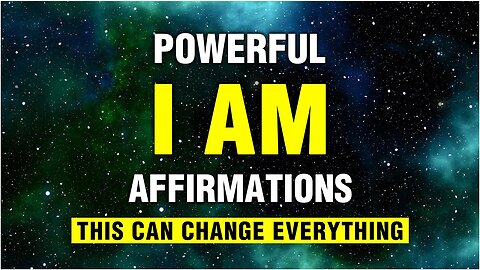 POWERFUL DNA Reprogramming! "I Am" Confirmations for Success, Health, Wealth!