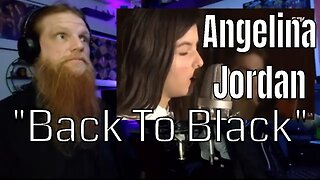 ANGELINA JORDAN - Back To Black REACTION | Metal Head DJ Reacts