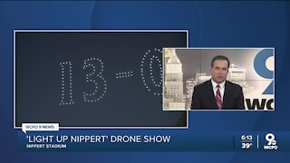 Drone show lights up Nippert