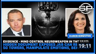 EVIDENCE - Mind Control Neuroweapon In The Vaxx: Hidden Document EXPOSES Jab Can React To 5G Towers