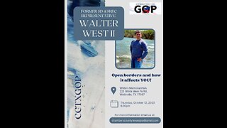 Walter West - Chambers County CEC 10/12/23