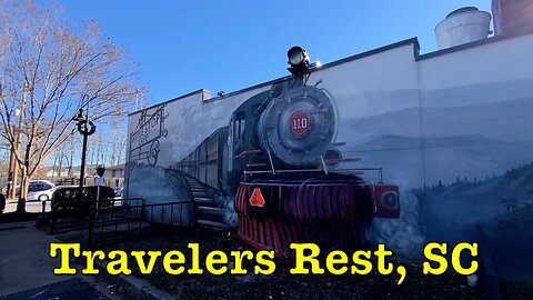 I'm visiting every town in SC -Travelers Rest , South Carolina