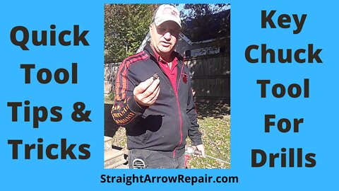 Key Chuck Tool for tightening your drill bits #shorts
