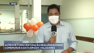 Higiene das mãos: Ações de conscientização realizadas para comemorar a data em Gov. Valadares