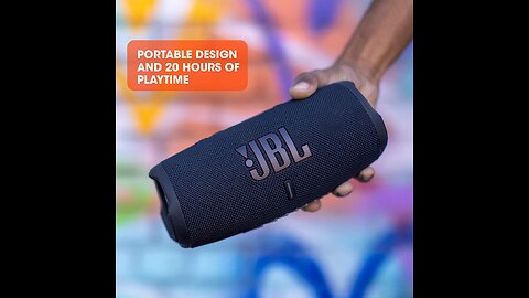 JBL CHARGE 5 - Portable Bluetooth Speaker with IP67 Waterproof and USB Charge out