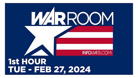 WAR ROOM [1 of 3] Tuesday 2/27/24 • FANI & WADE HEARING WITH (I DON'T RECALL) BRADY • Infowars