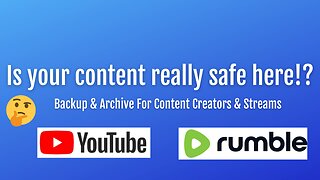 Backup & Archive For Content Creators & Streamers (Jan 2024)