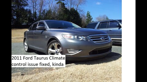 2011 Taurus climate control fix kinda #fordtaurus #climatecontrol #fordtarusfix